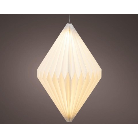 ORNAMENTO CARTA LED H.45CM.